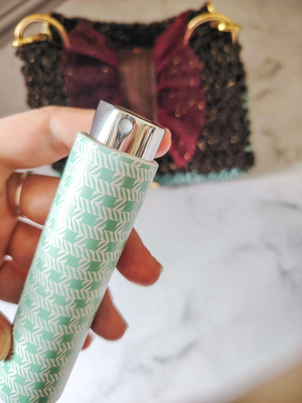 Kit Découverte Parfum - 4 recharges 15ml - Étui turquoise - Parfum femme - Irilena